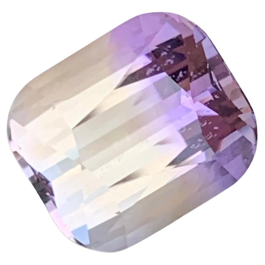 4.40 Carat Natural Faceted Ametrine Cushion Shape Gemstone