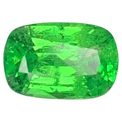 1.60 Carat Natural Loose Tsavorite Garnet Long Cushion Shape Gemstone (pierre précieuse en forme de coussin)