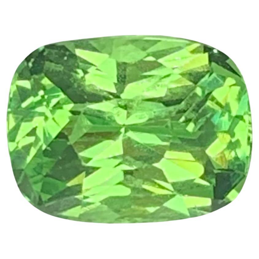 1.50 Carat Natural Loose Tsavorite Garnet Cushion Shape Gemstone (pierre précieuse en forme de coussin) en vente