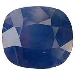 3.15 Carat Natural Loose Blue Sapphire Cushion Shape Gemstone