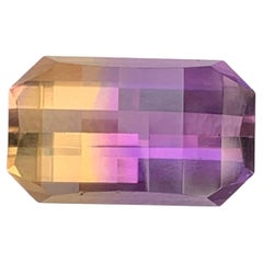 9.45 Carat Natural Loose Ametrine Pixelated Cut Bolivian’s  Gemstone