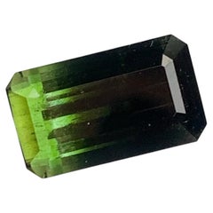 Pietra preziosa di tormalina bicolore naturale sfusa da 4,05 carati