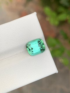 3.15 Carat Natural Loose Blue Green Tourmaline Gemstone
