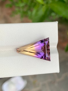 Elongated Trillion Cut Ametrine 10.25 Carat