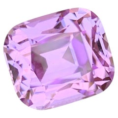 Gemma di kunzite da 10,85 carati con taglio a cuscino, rosa naturale, proveniente dall'Afghanistan