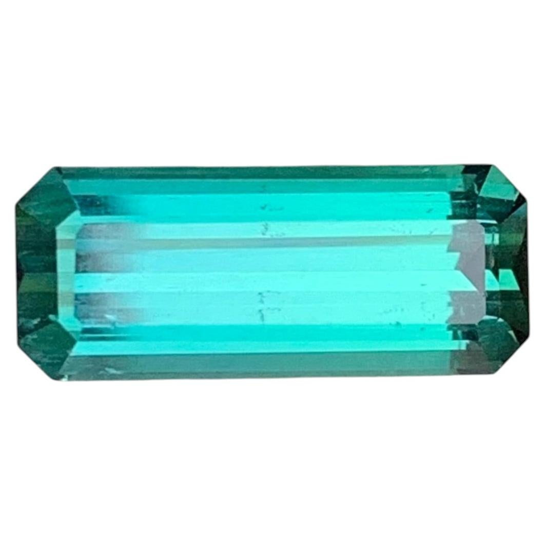 Blue Green Tourmaline 3.95 Carat Loose Gemstone