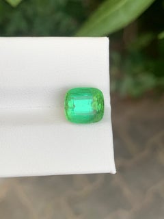 Green Tourmaline 4.55 Carat Loose Gemstone For Jewellery
