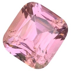 Pink Tourmaline 6.55 Carat Loose Gemstone From Afghanistan Inclusion Present