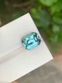 Splendid Seafoam Blue Tourmaline 4.55 Carat loose Gemstone By Gilt Gems