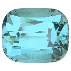 Splendid Seafoam Blue Tourmaline 4.55 Carat loose Gemstone By Gilt Gems