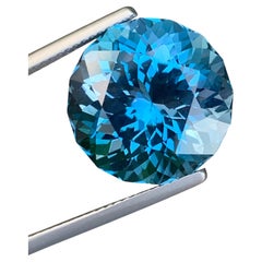 London Blue Topaz 14.95 Carat Round Shape Gemstone