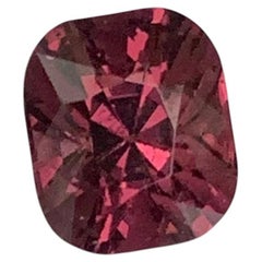 1.60 Carat Natural Loose Purplish Pink Spinel Cushion Cut Gemstone