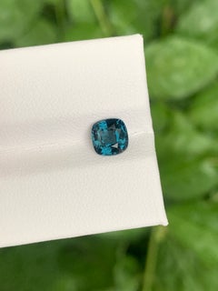 1.35 Carat Natural Loose Blue Spinel Cushion Cut Gemstone