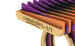 2014 Carlos Cruz-Diez Limited Edition Physichromie Ring A