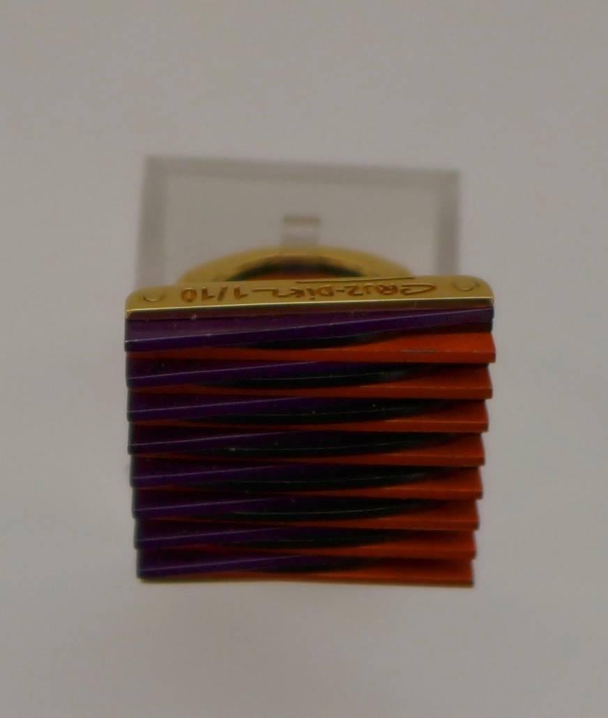 2014 Carlos Cruz Diez Limited Edition Physichromie Ring A  In New Condition For Sale In London, GB
