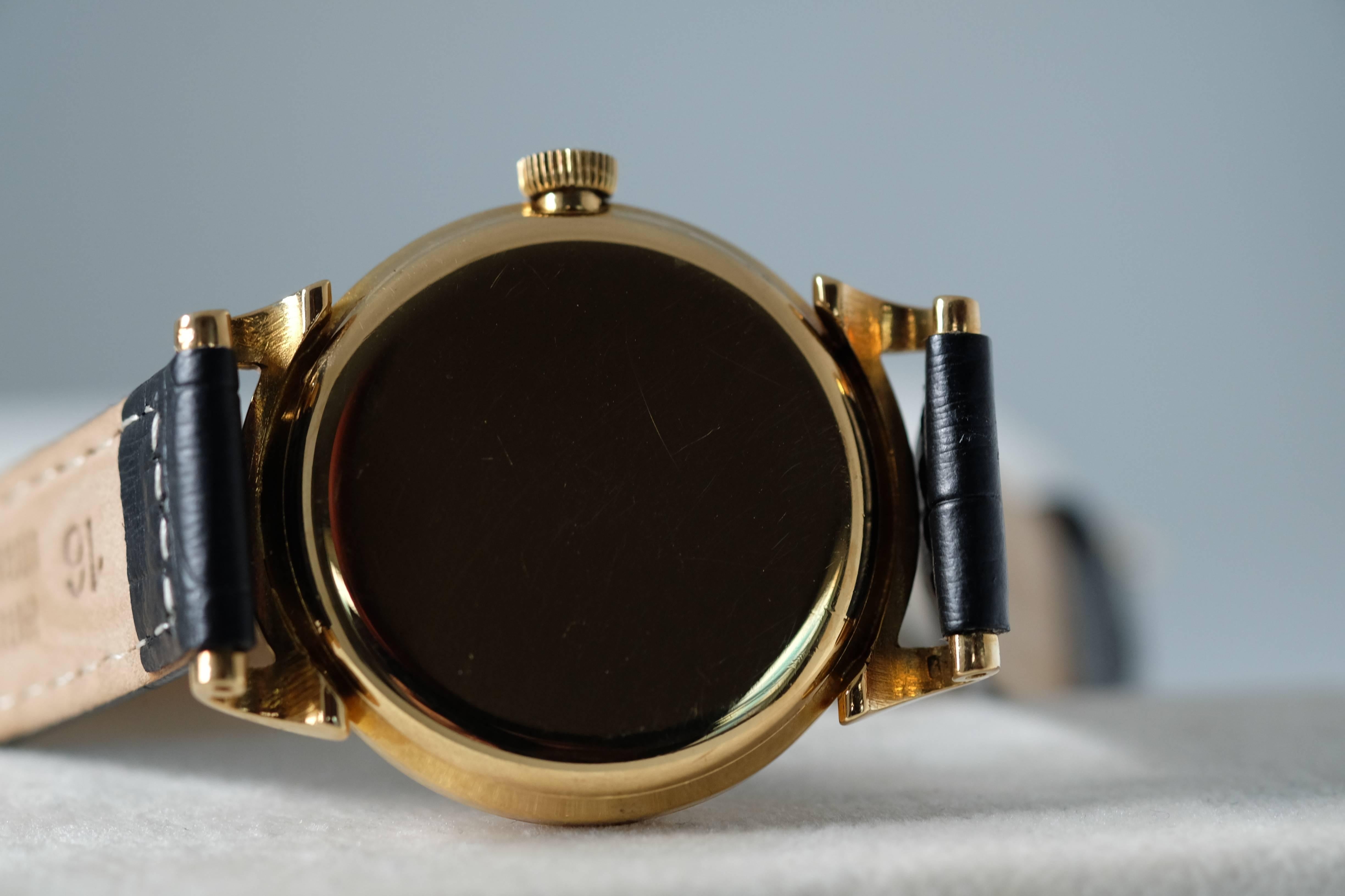 Patek Philippe yellow gold Dress wristwatch Ref 1491 1
