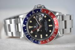 Rolex Stainless Steel GMT-Master Chronometer Wristwatch Ref 1675