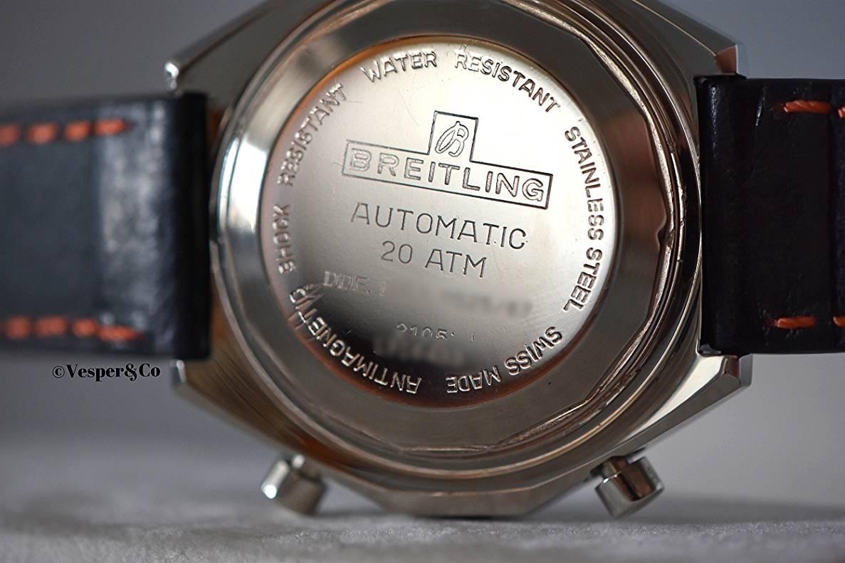 Breitling Sterling Silver Chrono-matic SuperOcean Automatic Wristwatch 2