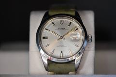 Tudor Prince Stainless Steel Jumbo Oysterdate Wristwatch Ref 7024/0
