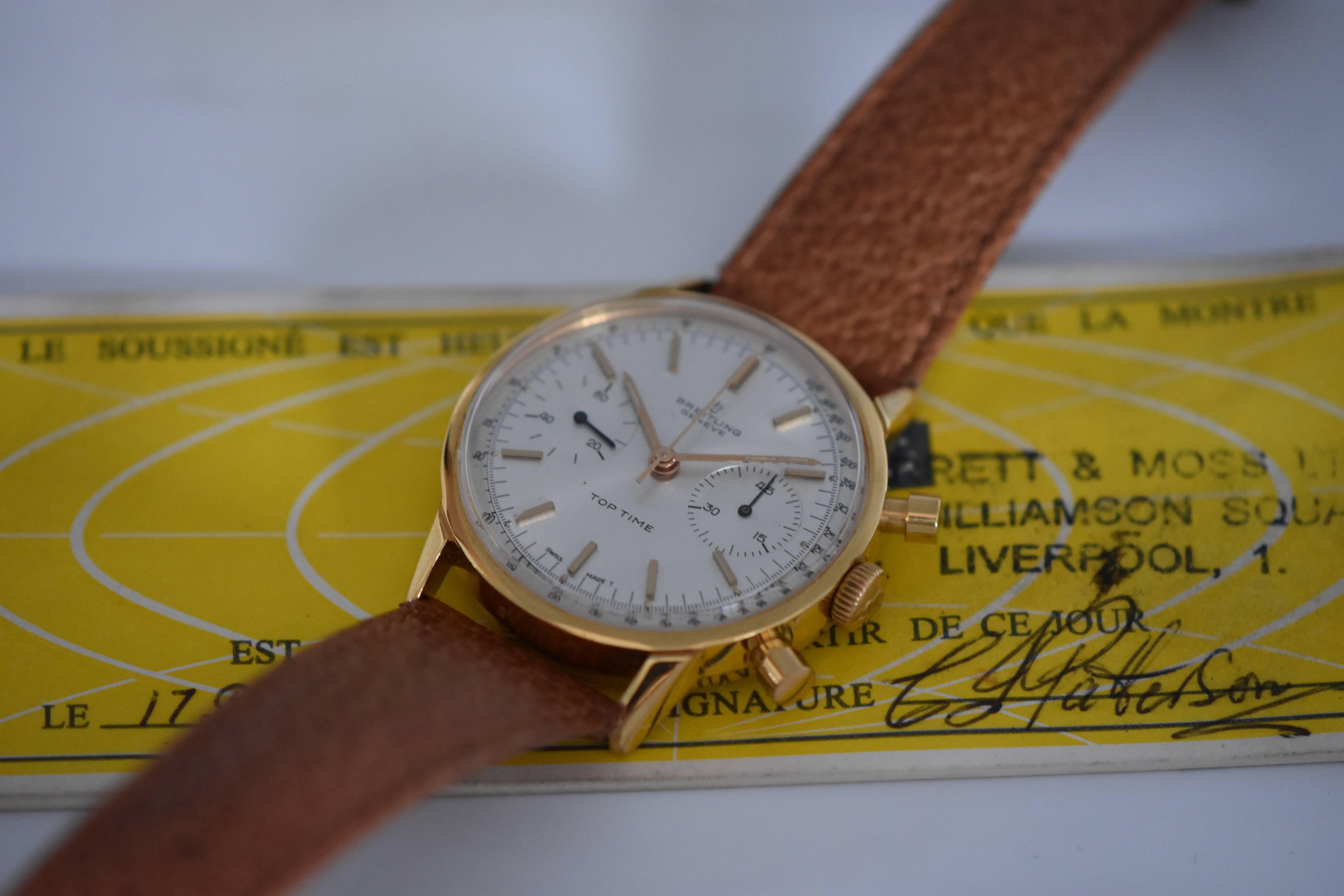 breitling top time chronograph