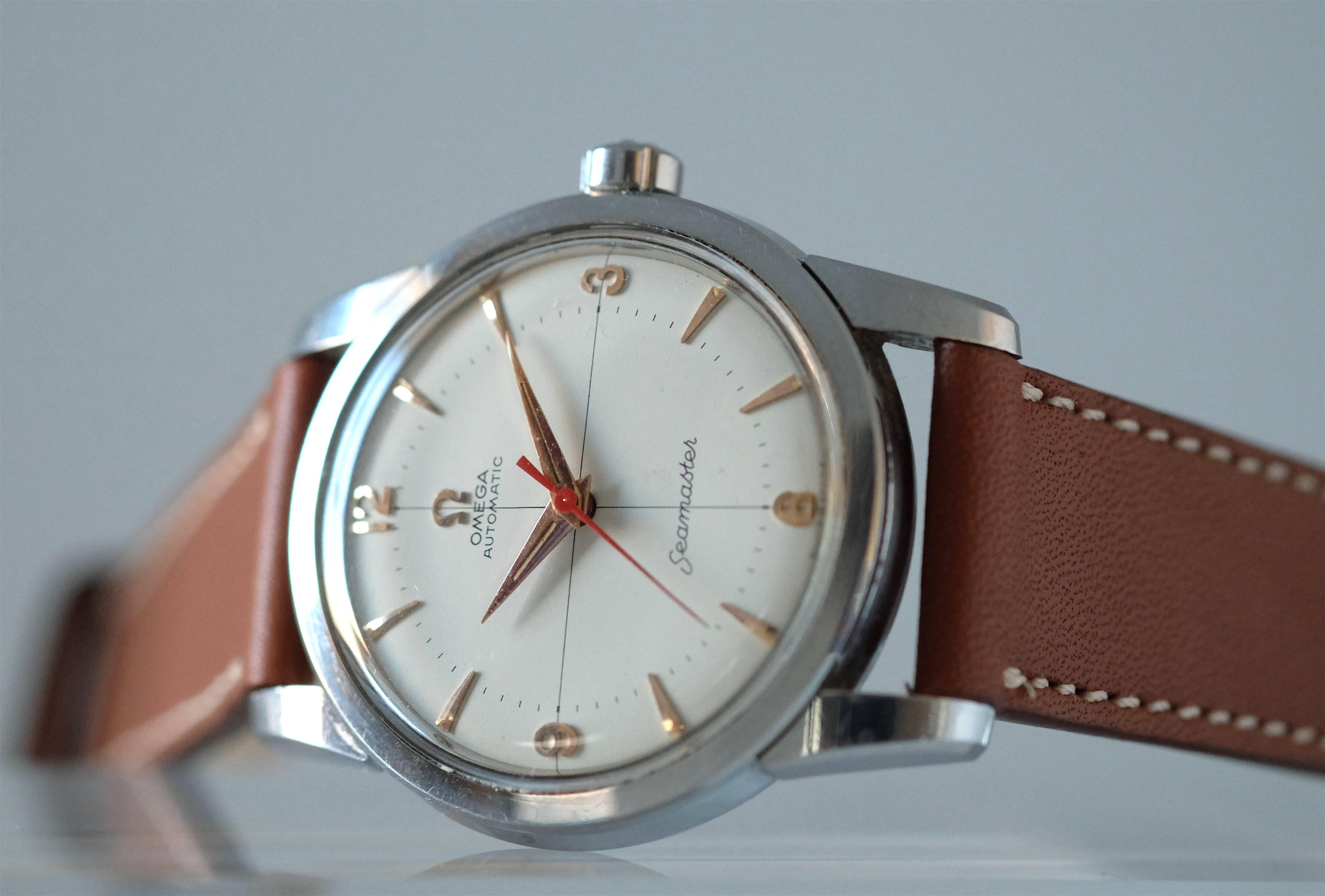 vintage omega seamaster crosshair