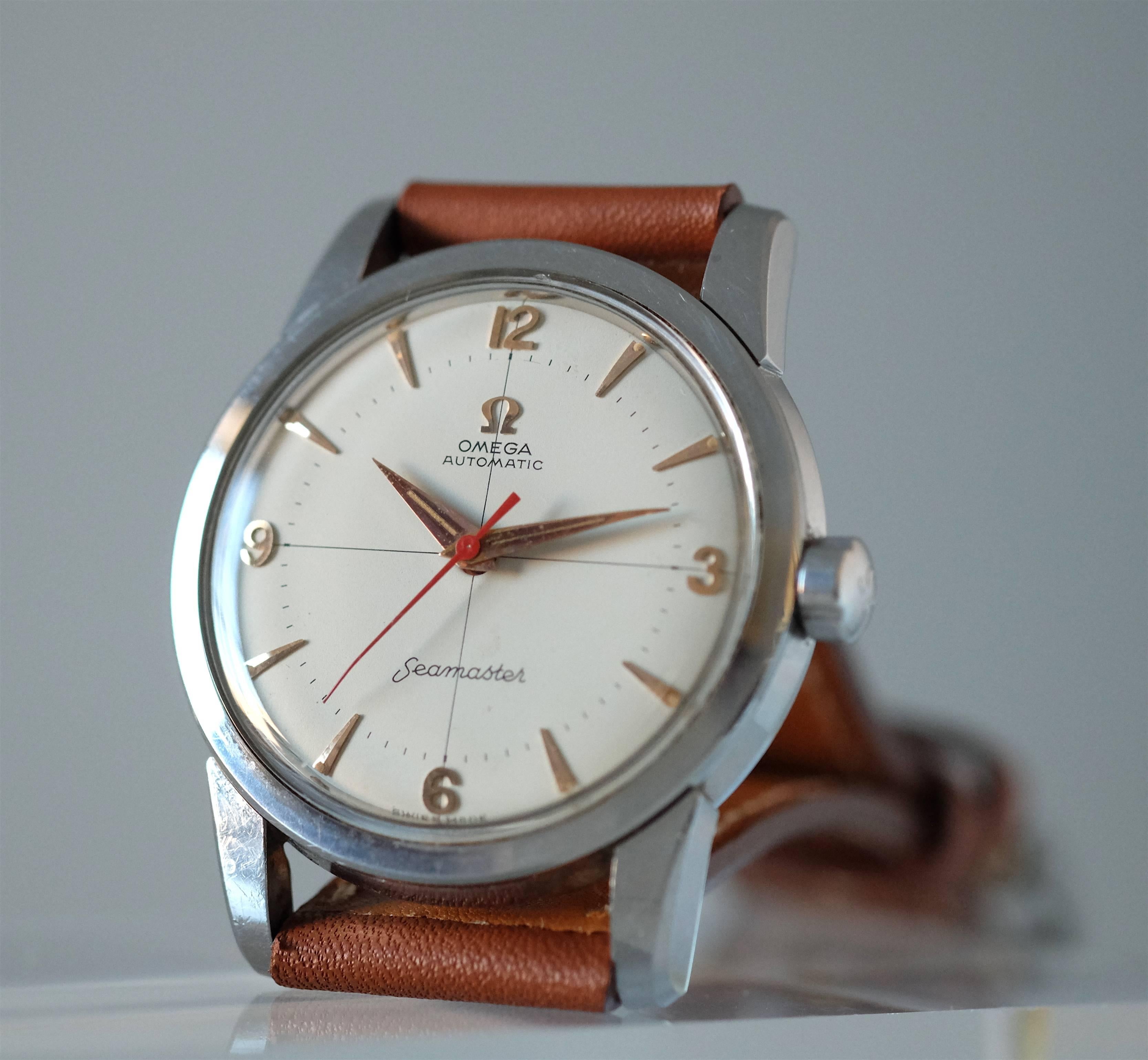 omega seamaster crosshair dial