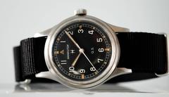 Hamilton Stainless Steel Tropical Military Wristwatch