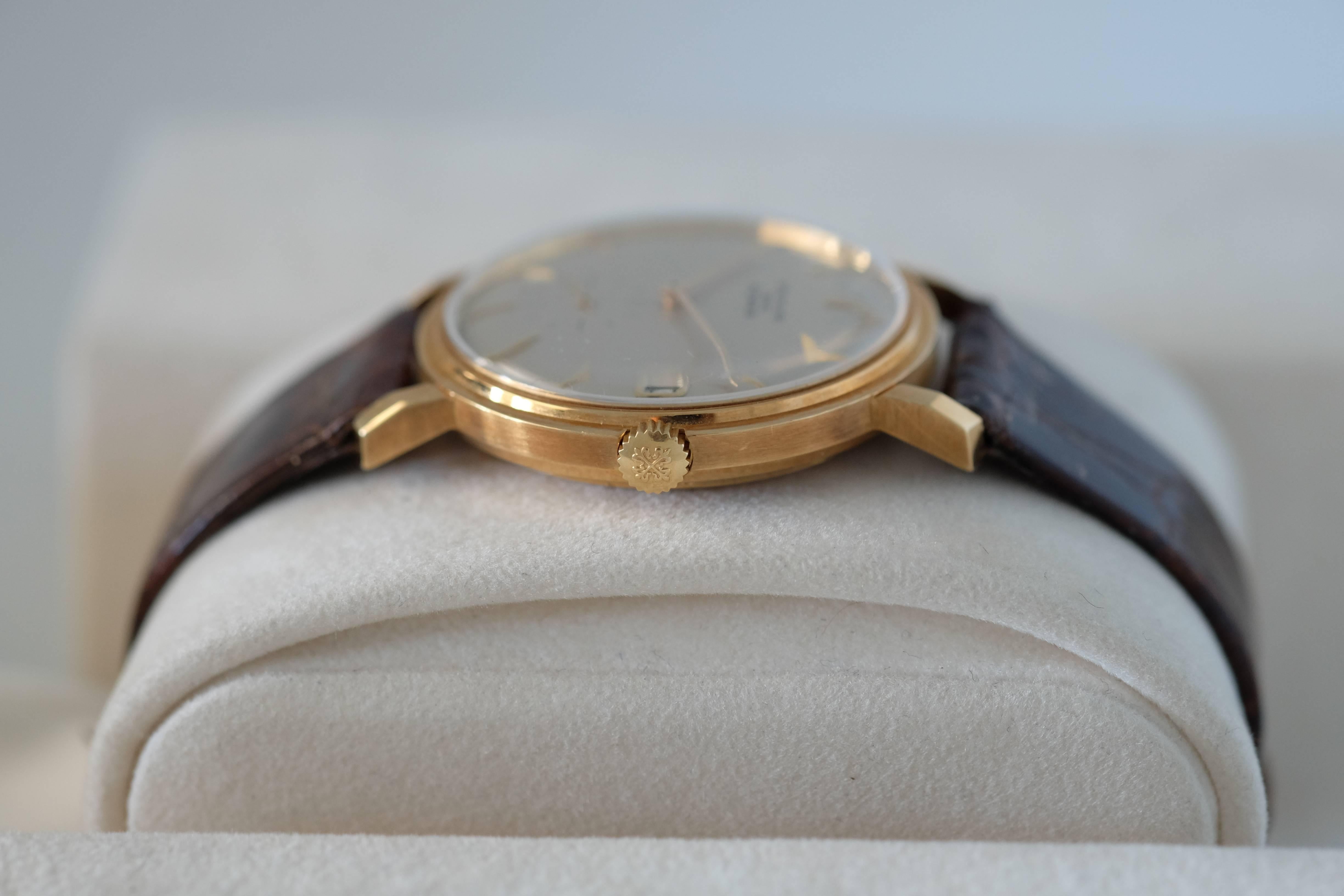 Men's Patek Philippe for Howes Yellow Gold  Ref. 3445 Circa 1972