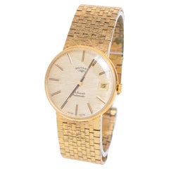 Rare Vintage Rotary Gold Plated Automatic Wristwatch
