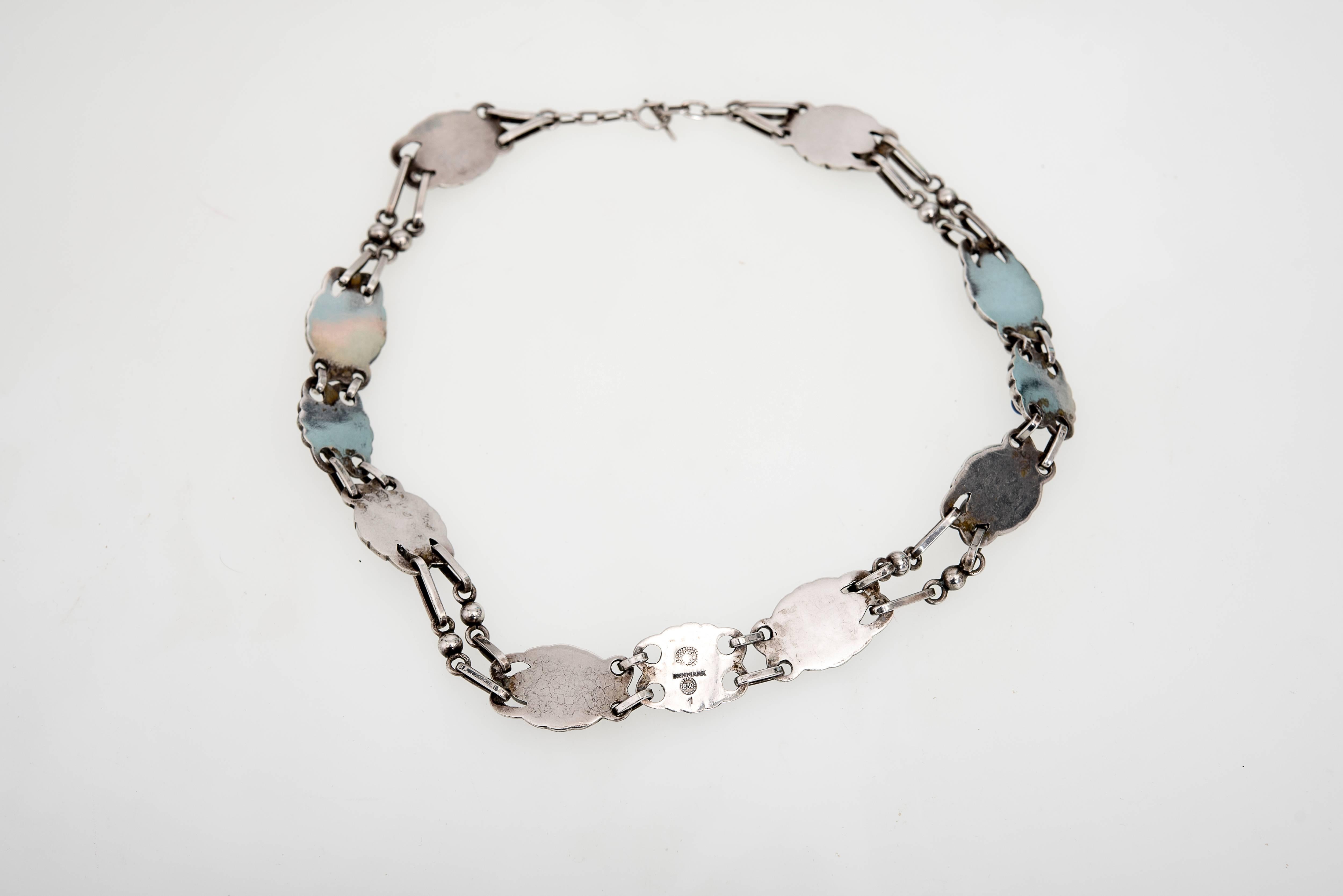 Women's Georg Jensen Lapis Lazuli Silver Necklace