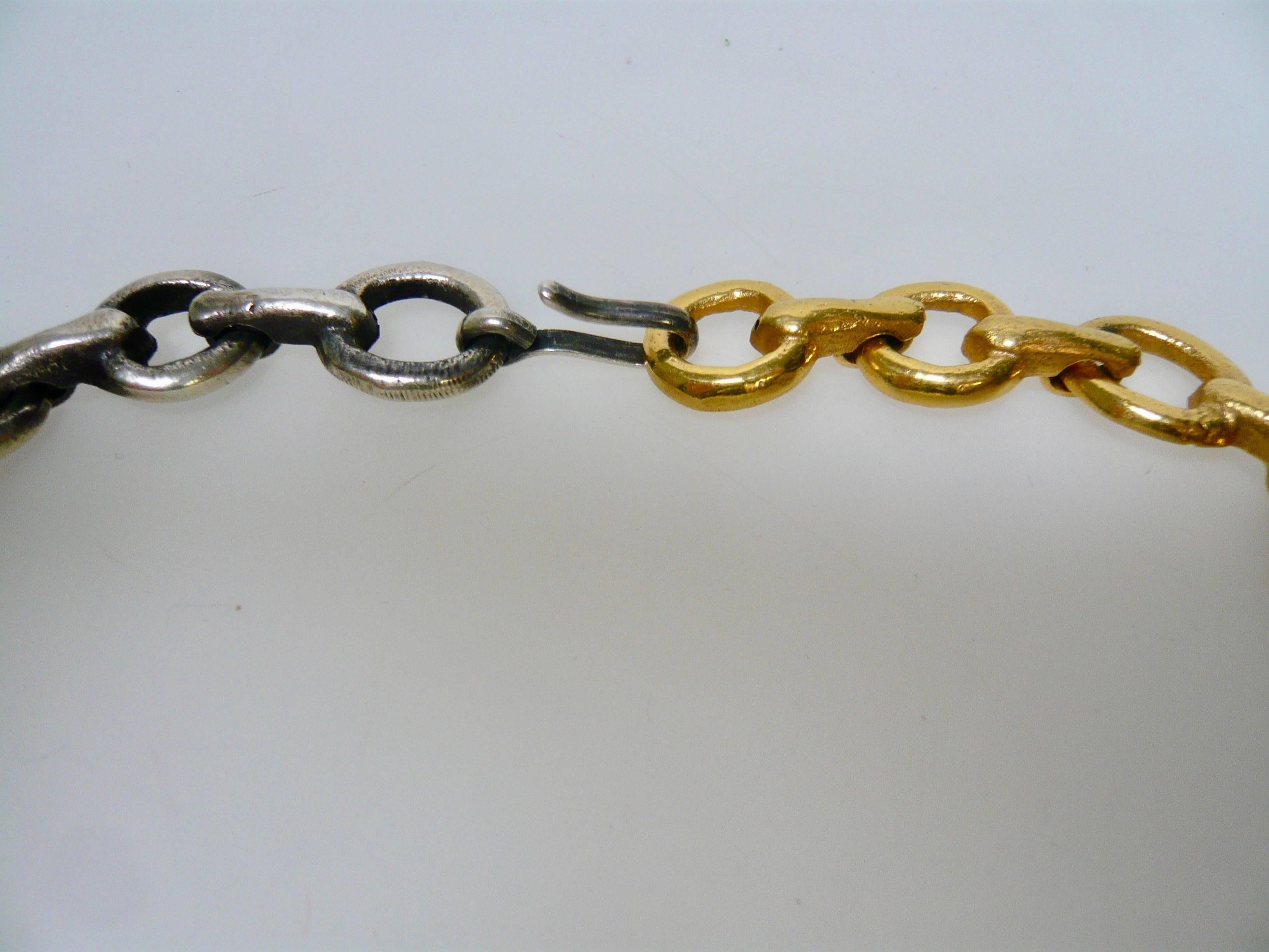 Line Vautrin's Bronze Necklace Le Belier 1950 1