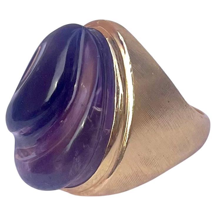 Burle Marx Amethyst Ring Forma Livre en venta