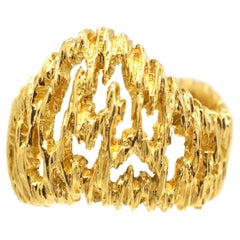 Gilbert Albert 18K Gold ring for Omega