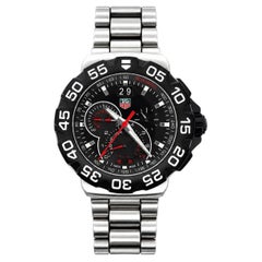 TAG Heuer Formula 1 Grande Date Chronograph Black Dial Men's Quartz Watch