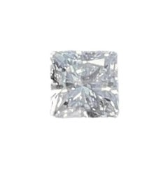 0.72 Carat Princess Cut GIA Certified J Color SI2 Clarity Loose Diamond