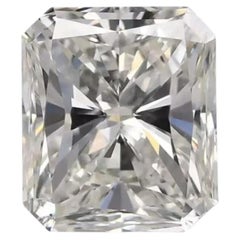 Diamante sciolto da 1,00 carati, taglio Radiant, certificato GIA, colore J, purezza VS2