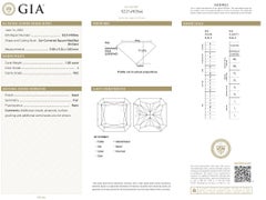 Diamante sciolto da 1,00 carati, taglio Radiant, certificato GIA, colore J, purezza VS2