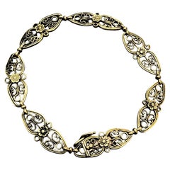 18k Gelbgold Antique French Armband