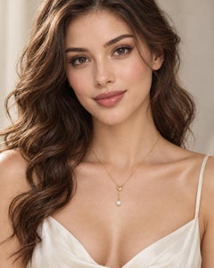 TIFFANY & CO Elsa Peretti 18k Yellow Gold Open Heart Lariat Necklace