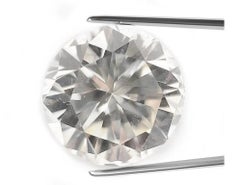 Diamante sciolto da 1,01 carati, taglio brillante rotondo, certificato GIA, colore M, purezza VS1