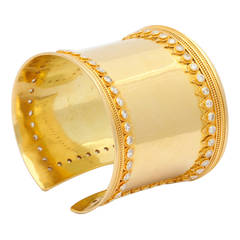 Diamond Gold Cuff