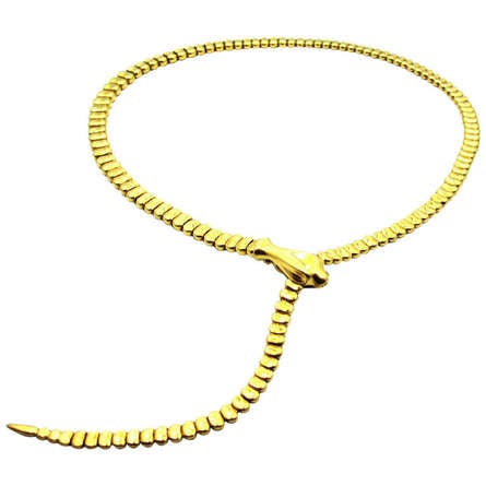 Elsa Peretti Snake Necklace For Sale on 1stDibs snake necklace