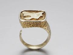 Anello "Circe" in argento di Georges Braque del 1962