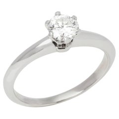 Tiffany & Co, "The Tiffany Setting" 0.20 Carat I/VS1 Diamond Ring