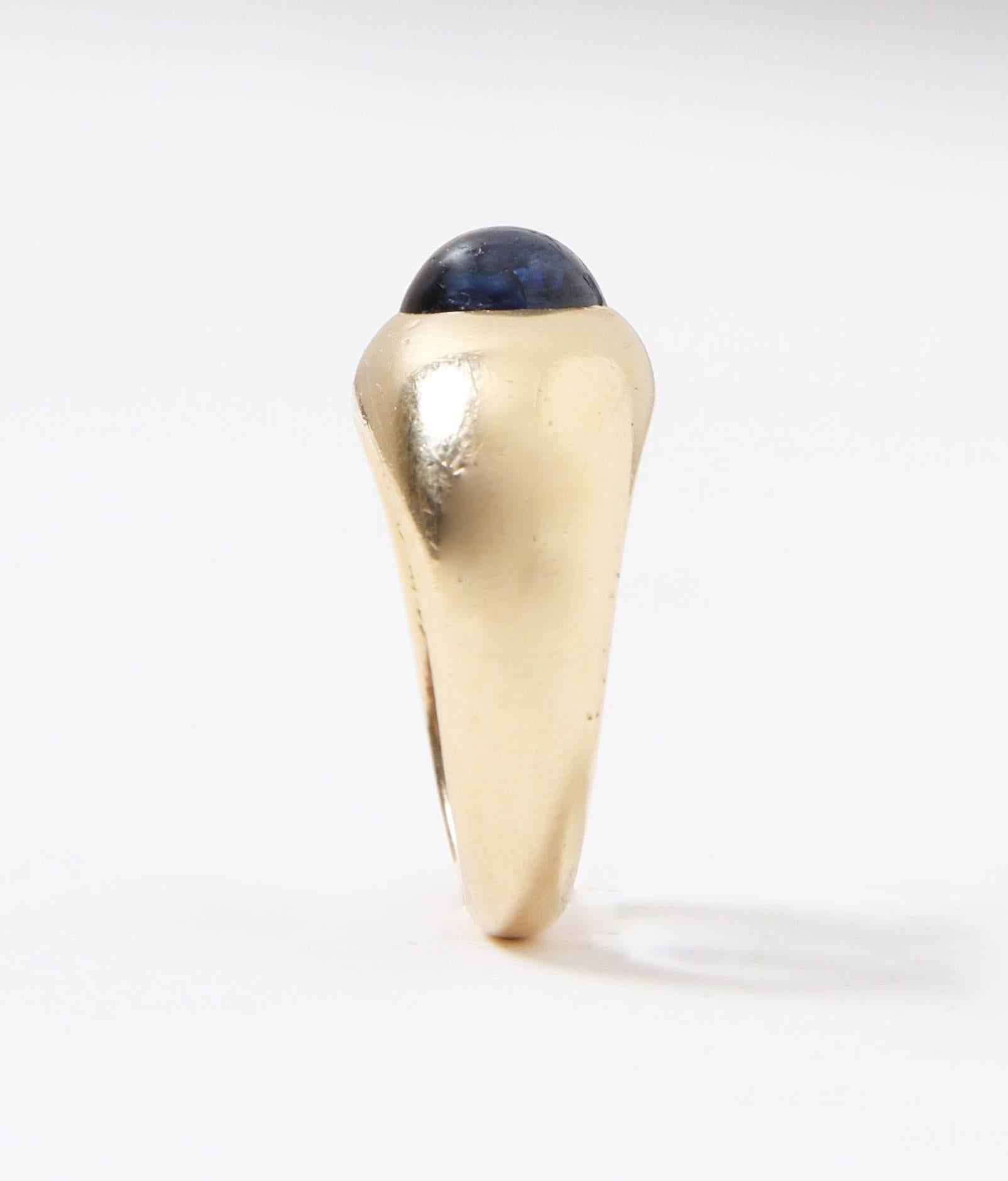 sapphire dome ring