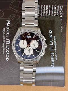 Maurice Lacroix Miros Chronograph Gents' Watch. Ref AT34062. Papers, Links, Box.