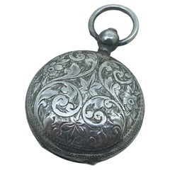 Un antico porta Sovrani in argento sterling del 1903. Birmingham.