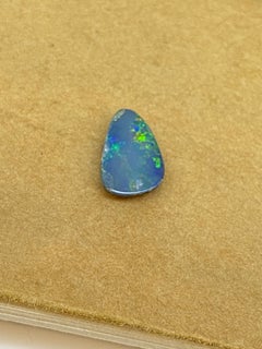 Australian Loose Boulder Opal of 1.50ct. Winton, QLD. 11mm x 7mm.