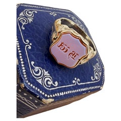 Victorian c1860's Compartment (Poison) Intaglio Seal 9K Gold Men's Signet Ring