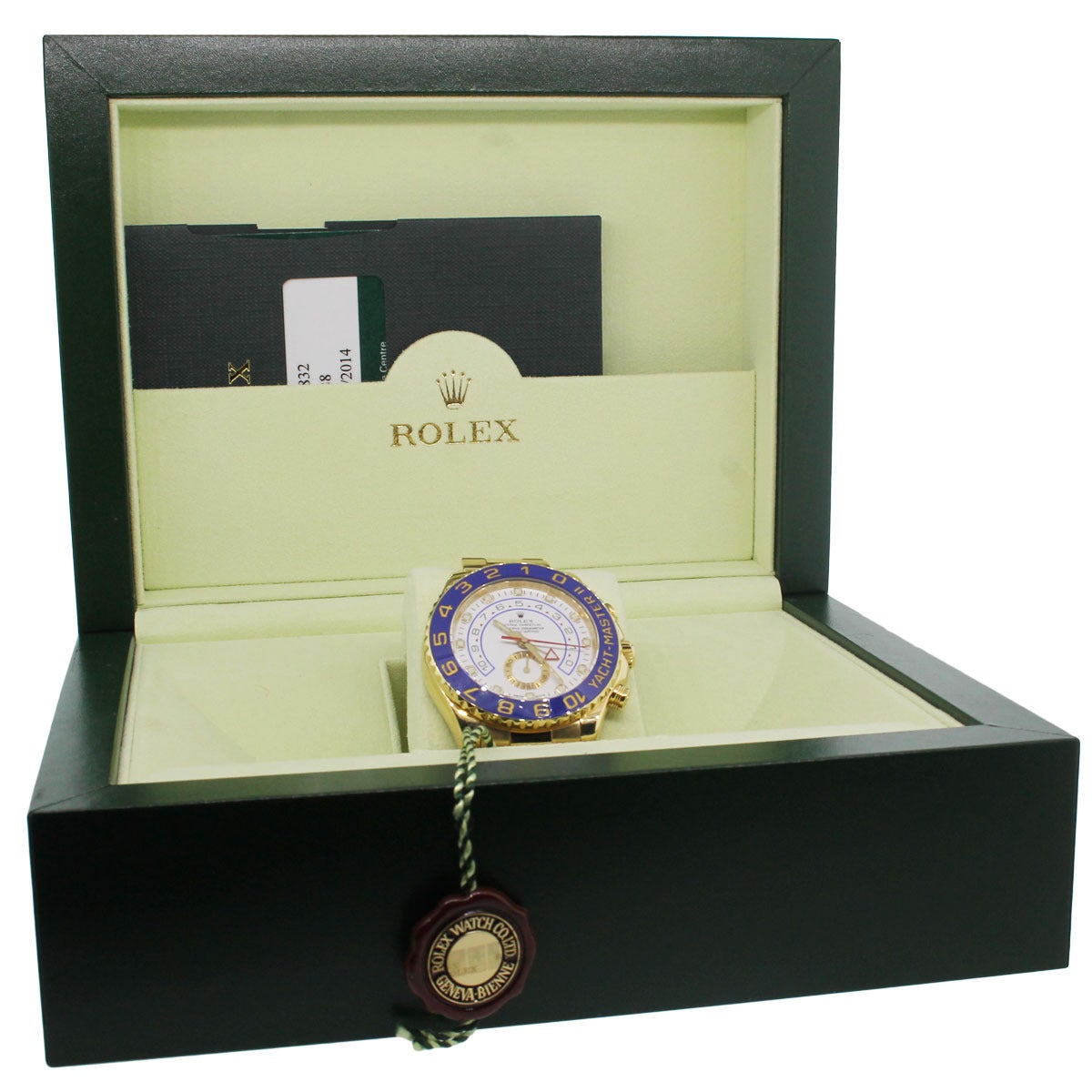 Women's Rolex Yellow Gold Yachtmaster II Wristwatch Ref 116688